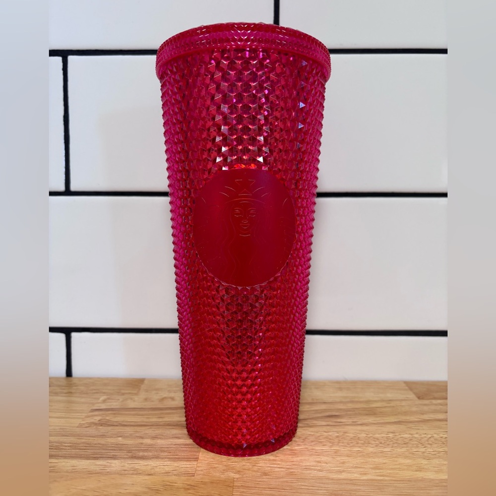 Starbucks Hot Pink Textured Tumbler